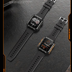 Montre connectée HUANLONG C20 Pro, écran TFT, silicone, étanche IP67, design carré, boussole, suivi du sommeil, assistant vocal, sport, affaires - Product Image 6