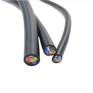 Cavo grigio nero isolato giacca in PVC rame <span class=keywords><strong>0</strong></span>.5mm <span class=keywords><strong>0</strong></span>.75mm Multicore industriale flessibile 4 <span class=keywords><strong>5</strong></span> 7 9 Core filo elettrico - Product Image 4