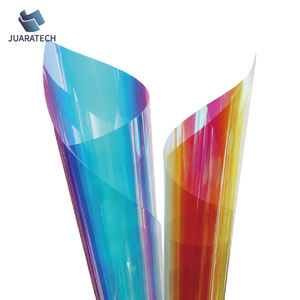 ฟิล์มติดกระจก dichroic เปลี่ยนสีได้1.38*50ม. ฟิล์มติดหน้าต่าง2ply เปลี่ยนสีได้ - Product Image 1