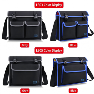 Bolsa de Herramientas L303 Resistente al Agua, Multifuncional, de un Solo Hombro, para Electricistas - Product Image 3