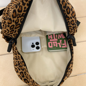 <span class=keywords><strong>Sac</strong></span> à <span class=keywords><strong>dos</strong></span> léger et tendance à imprimé léopard, style coréen, pour <span class=keywords><strong>femme</strong></span>, décontracté, sport, collège, école, étudiant, voyage - Product Image 4