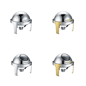 Nhà Hàng thép không gỉ Vòng chafing món ăn tự chọn thực phẩm hâm nóng thiết chafing món ăn cho phục vụ ăn uống - Product Image 1