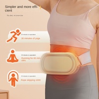 Cinturón de Masaje Abdominal JL para Adelgazar el Vientre con Calor, Batería Integrada y Función Musical