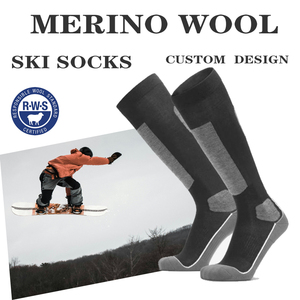 <span class=keywords><strong>Chaussettes</strong></span> de <span class=keywords><strong>ski</strong></span> en laine mérinos légères AR 007, <span class=keywords><strong>chaussettes</strong></span> de <span class=keywords><strong>ski</strong></span> thermiques respirantes pour hommes et femmes - Product Image 1