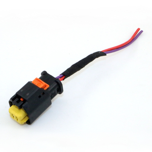 Yüksek kaliteli montaj fişi Pigtail boynuz otomobil elektronik EV 2 Pin oto erkek ve kadın konnektör kablo tesisatı Mazda için - Product Image 1