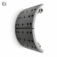Ensemble de sabots de frein pour camion minier PengXiang 35 tonnes à carrosserie large SQ3502376KG01, pièce de frein à tambour à garniture rivetée