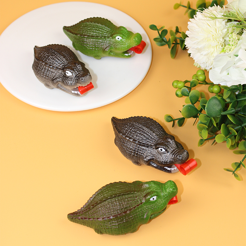 小物 CROCODILE / TONGUE(FP) Jixin Two Colors Crocodile Decompression Intellectual Development