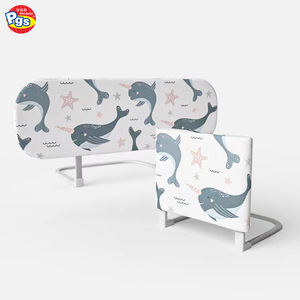 Barrière de lit de sécurité pour bébé Prodigy BR015, facile à installer, barrière de lit rétractable, clôture pliable en tube d'acier pour la sécurité des enfants - Product Image 2