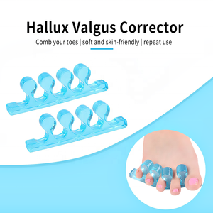 JOGHN Séparateur d'orteils pour pieds plats Sebs Individuel Full Silicone Pink Rings Bunion Corrector Braces Shoe Toe Protectors - Product Image 5