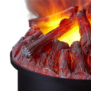 Bombillas LED de niebla Humidificador redondo de vapor Atomización 3D Vapor Chimenea de vapor de agua eléctrica - Product Image 4