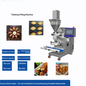 เครื่องบรรจุไส้ขนมอัตโนมัติ เครื่องทำขนมคุกกี้อัตโนมัติ - Product Image 2