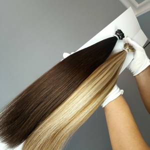 จัสมิน บิวตี้ สำหรับต่อผมเคราติน 100% ผมแท้รัสเซีย เรมี่ ดับเบิ้ลดรอน แบบ I-Tip - Product Image 2