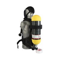 Bel équipement de lutte contre les incendies appareil respiratoire autonome masque complet pompier SCBA sauvetage incendie 6.8L cylindre CE