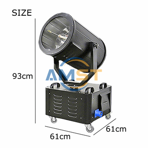 Projecteur extérieur de ciel de faisceau principal mobile de lumière d'étape professionnelle 1KW 2KW 3KW 4KW pour le bâtiment élevé - Product Image 4
