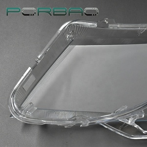 Porbao phiên bản nước ngoài Phụ tùng xe hơi nhựa trong suốt đèn pha đèn pha Glass Lens bìa cho tuyệt vời 2013-2015 năm - Product Image 3