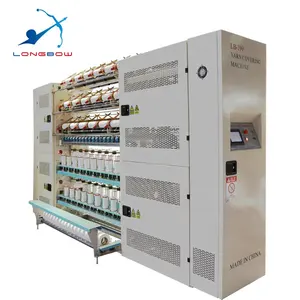 LB-199 High Production CE Certificated Spandex Lycra Yarn Covering Machine Menegatto OMM with Computerized System