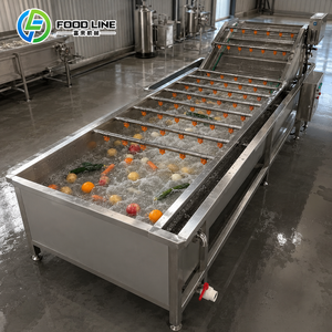 Máquina para Lavar, Limpiar y Secar Verduras, Lavadora de Frutas y Verduras Bacion, Centrifugadora de Frutas - Product Image 1