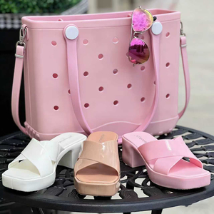 <span class=keywords><strong>Borsa</strong></span> da Spiaggia in EVA Personalizzata, Nuovo Design, Portatile, Resistente, Fai-da-Te, per Ragazze, <span class=keywords><strong>Borsa</strong></span> da Viaggio - Product Image 1