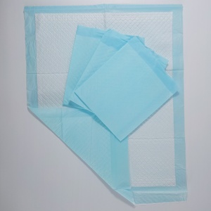 Tapis d'apprentissage jetable pour chiot, bleu, doux, très absorbant, anti-fuite, anti-odeur, prix de gros, en vrac, pour chien - Product Image 3