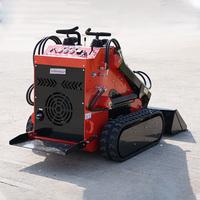 Livraison Gratuite Chargeuse Frontale Mini Chargeuse Compacte Chargeuse-Pelleteuse Excavatrice avec Moteur EPA CE DDP d'Usine à Vendre