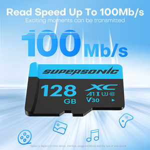 Carte SD TF Mini Supersonic Y600A haute vitesse 32 Go-256 Go V30 certifiée CE RoHS FCC pour téléphones et ordinateurs - Product Image 3
