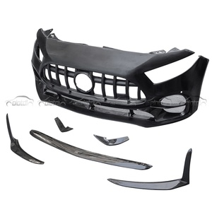 Para Mercedes Benz Clase A W177 A45: Parachoques Delantero de FRP, Labio Delantero de Fibra de Carbono, Paneles Laterales, Divisores y Embellecedores de Alerón - Product Image 4