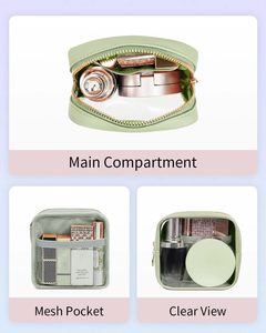 <span class=keywords><strong>Neceser</strong></span> de <span class=keywords><strong>Viaje</strong></span>, Bonito, Transparente, Impermeable, Mini Bolsa de Maquillaje de PVC para <span class=keywords><strong>Mujer</strong></span> - Product Image 4