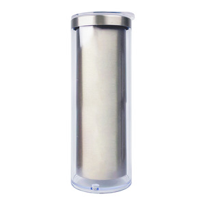 Transfrontalier 20oz blanc en acier inoxydable Sublimation bricolage <span class=keywords><strong>Flash</strong></span> boule de neige coupe droite 304 Globe maigre gobelet Thermos dos école - Product Image 6