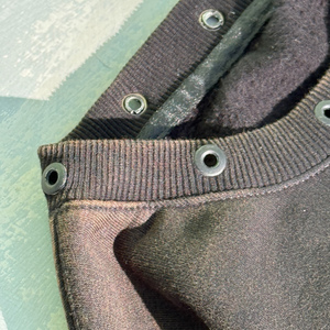 <span class=keywords><strong>Felpe</strong></span> Unisex Oversize Vintage <span class=keywords><strong>con</strong></span> Stampa Personalizzata, Design <span class=keywords><strong>con</strong></span> Occhielli, Lavaggio Acido, in Cotone Pesante Effetto Vissuto - Product Image 2