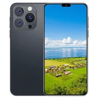 Téléphone débloqué 15 Pro Max 8 Go + 1 To Octa Core FHD 6,8 pouces OLED 5G Double SIM Smartphone Prise en charge du français