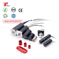 Moteur BLDC sans noyau mini 12 à 24V, couple de 2 à 750 mNm, 12mm 16mm 22mm 28mm 30mm 32mm, moteur CC sans balais sans fentes 1215