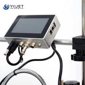 طابعة نافثة للحبر TIJ جديدة بدقة 600 نقطة في البوصة مع شاشة لمس لطباعة الشعارات والصور على الطاولات ورموز QR وتواريخ انتهاء الصلاحية وأرقام التتبع على العبوات المعدنية - Product Image 2