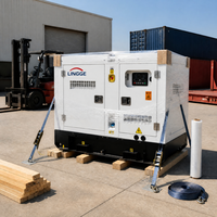Groupe électrogène diesel à châssis ouvert de 150 kW, triphasé 400 V, faible bruit, pour site minier