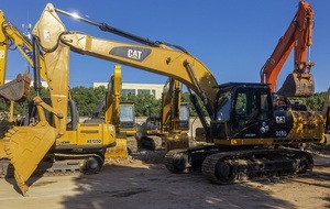 รถขุดตีนตะขาบไฮดรอลิก Caterpillar 329D มือสอง น้ำหนัก 29 ตัน โครงสร้างโลหะเต็มคัน พร้อมเครื่องยนต์และปั๊ม สำหรับงานก่อสร้าง - Product Image 3