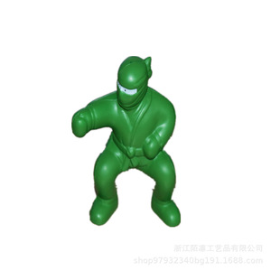 ของเล่นบีบคลายเครียดรูปนินจาทำจากโฟม PU ของขวัญตัวการ์ตูน - Product Image 1