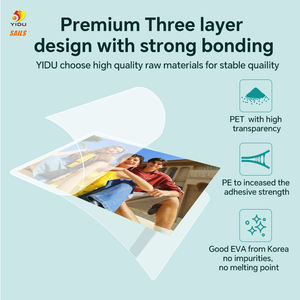 Láminas de Laminación al por Mayor, Tamaño <span class=keywords><strong>Carta</strong></span> A4, 3mil 5mil, Brillantes, Resistentes <span class=keywords><strong>a</strong></span> la Humedad, Película para Laminación Térmica - Product Image 3