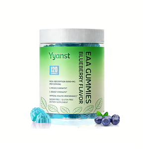 Gomitas EAA BLAST de alta calidad sin azúcar y sin gluten. Estimula el crecimiento muscular, aumenta la fuerza, mejora el rendimiento - Product Image 1