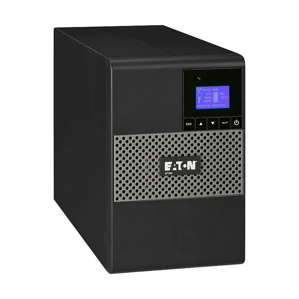 Eaton 5P 5E 5E UPS yedek güç 5P850i 850VA 600W 220Vac modu kule UPS hattı 2 adet 12V 7Ah pil ile interaktif