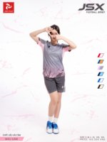 Expédition immédiate, maillots de football personnalisés Just Play, 100% polyester, shorts en mesh écologiques, couleurs personnalisées, unisexe, étiquettes personnalisées