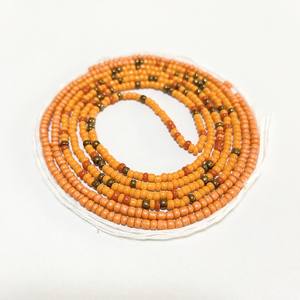 Perles de taille africaines colorées chaîne de corps à lacets bijoux de taille perles de taille en gros - Product Image 6