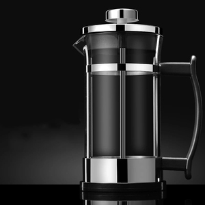Cafetière à piston française en verre et acier inoxydable PP de 350 ml, avec <span class=keywords><strong>filtre</strong></span> ultra-dense et maintien au chaud pendant 6 heures - Product Image 5