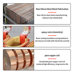 Cooke Kolb/6 Industrial trifásico AC núcleo de hierro seco serie de fundición epoxi Reactor 10kV 50/60Hz - Product Image 5