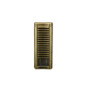 Guevara Tobacco Holder Design Vintage Metal <strong>Wind</strong> <strong>Proof</strong> <strong>Lighter</strong> with Folding Cigar Drill - Product Image 6
