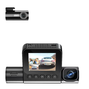 Gran oferta de cámara de salpicadero de coche 360 de alta calidad 1080P HD con 3 cámaras IPS pantalla Alemania vehículo caja negra grabadora de vídeo Color negro - Product Image 1