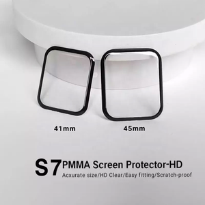 Protetor de tela para relógio apple hd, protetor de tela de relógio para apple watch series <span class=keywords><strong>7</strong></span> 6 se 5 4 3, vidro temperado para iwatch - Product Image 6