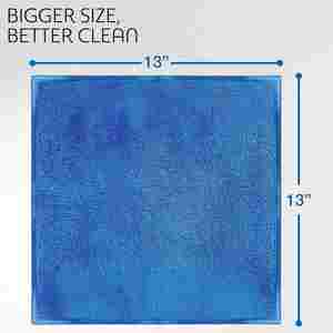 Highly Popular Square Microfiber Cloth for Kitchen <b>Car</b> Cleaning Dishwashing <b>Table</b> Wiping-Thickened Absorbent Durable - Product Image 2