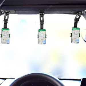 Giá Đỡ Điện Thoại Thông Dụng Bán Chạy Giá Đỡ Điện Thoại Tấm Che Mặt Gương Xe Hơi Giá Đỡ Điện Thoại Giá Đỡ Điện Thoại Gắn Tấm Che Nắng Cho Xe Hơi - Product Image 4