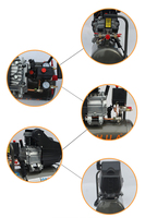 Compresseur d'air industriel portable à raccordement direct 2HP 2800RPM 25L 30L 50L avec prix d'usine