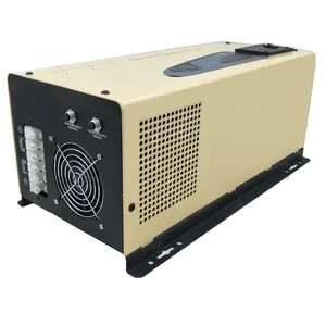 Home solar system 3000W DC 12V to AC 230V automatic inverter charger with charge current control function