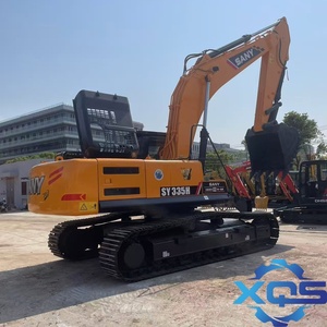 Excavatrice d'occasion Sany SY335H 33 tonnes, engin de terrassement avec PLC, moteur Isuzu, boîte de vitesses, pompe et roulement - Product Image 4